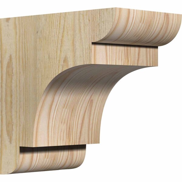 Ekena Millwork New Brighton Rough Sawn Corbel, Douglas Fir, 6"W x 10"D x 10"H COR06X10X10NEB00RDF - main